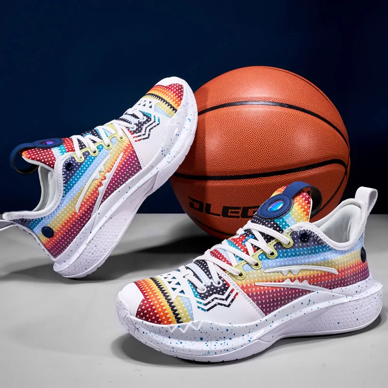 2025Summer New Breathable Comfortable Lightweight High-Quality Cushioning Basketball Shoes Sports Shoes Couple Style36-45
2025Summer New Breathable Comfortable Lightweight High-Quality Cushioning Basketball Shoes Sports Shoes Couple Style36-45