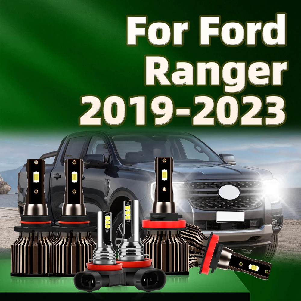 2/4/6pcs Led 30000LM Bulb Car Headlight H11 9005 Fog Light 6000K White For Ford Ranger 2019 2020 2021 2022 2023
2/4/6pcs Led 30000LM Bulb Car Headlight H11 9005 Fog Light 6000K White For Ford Ranger 2019 2020 2021 2022 2023