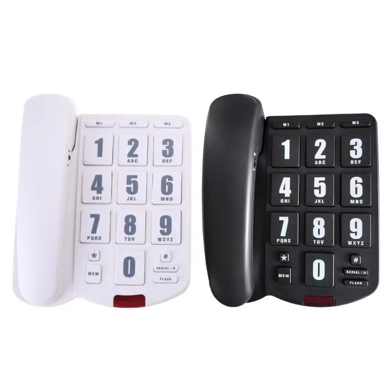 652F Loud Ringtone Fixed Home Phone for Seniors and Hearing Impaired Individuals
652F Loud Ringtone Fixed Home Phone for Seniors and Hearing Impaired Individuals