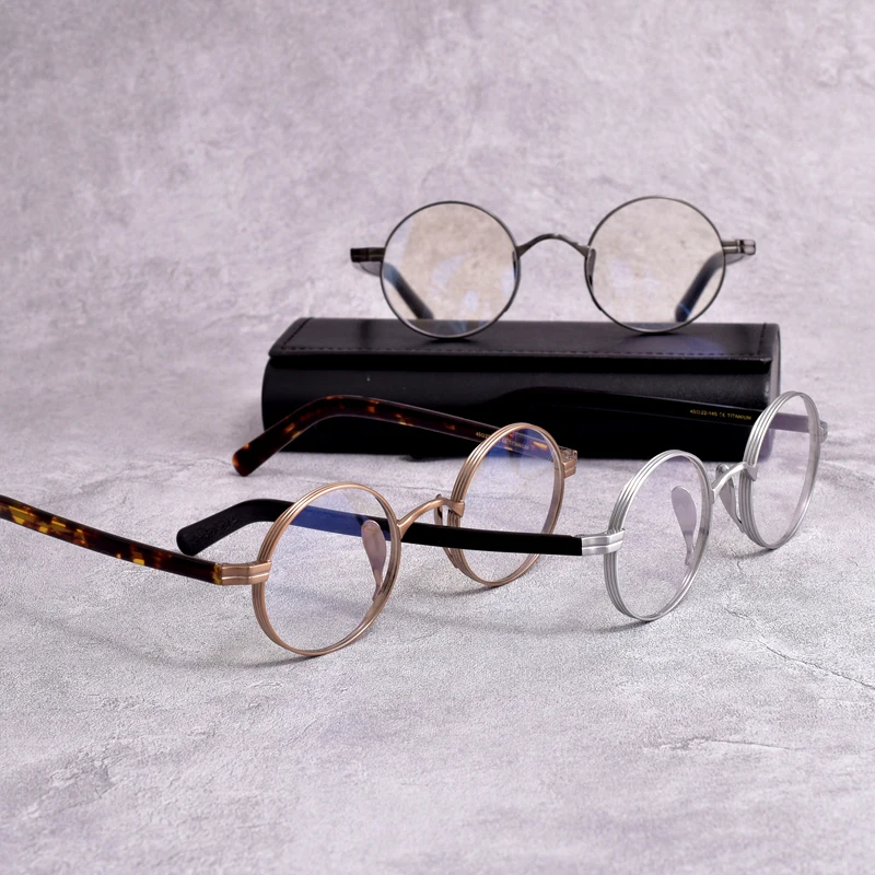MON RAYB Titanium material Optical eyeglass frame, Round prescription reading glasses frame
MON RAYB Titanium material Optical eyeglass frame, Round prescription reading glasses frame