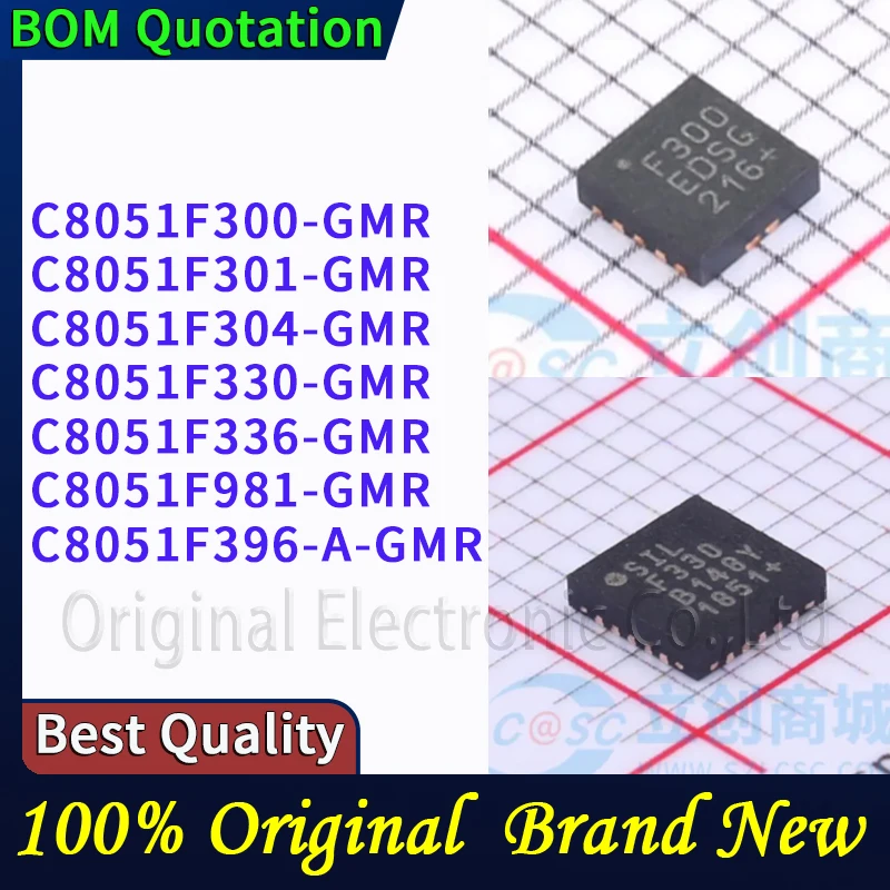 C8051F300-GMR C8051F301-GMR C8051F304-GMR C8051F330-GMR C8051F336-GMR C8051F981-GMR C8051F396-A-GMR
C8051F300-GMR C8051F301-GMR C8051F304-GMR C8051F330-GMR C8051F336-GMR C8051F981-GMR C8051F396-A-GMR