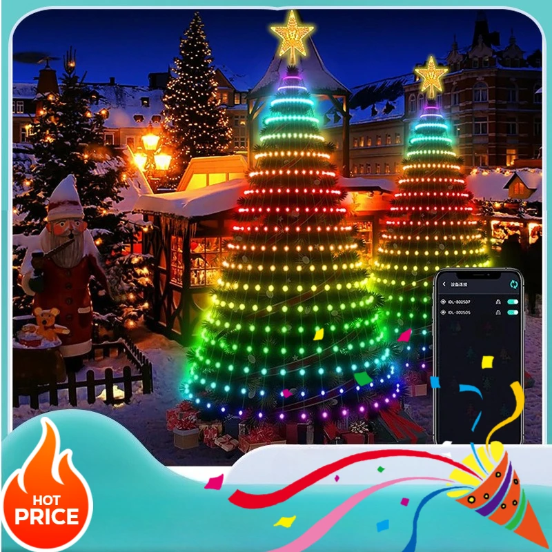 Световая гирлянда для рождественской елки, праздничное украшение, светодиодная гирлянда для лампы, атмосферный свет, водопад, светильник, сделай сам, гирлянда для рождественской лампы
Световая гирлянда для рождественской елки, праздничное украшение, светодиодная гирлянда для лампы, атмосферный свет, водопад, светильник, сделай сам, гирлянда для рождественской лампы