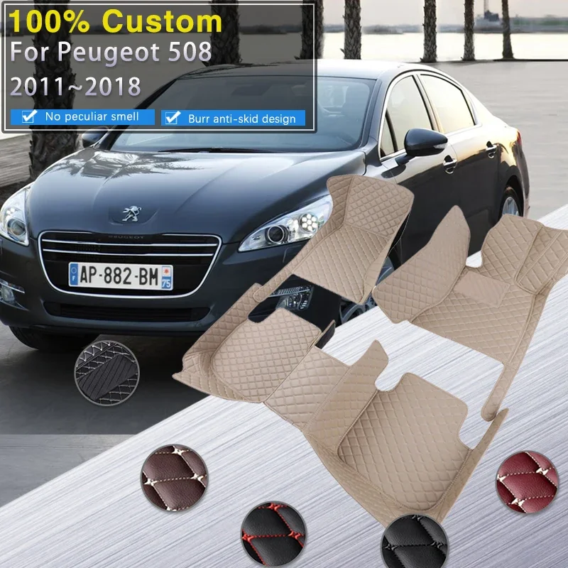 Качественные автомобильные коврики для Peugeot 508 MK1 2011 ~ 2018 ковер роскошный кожаный коврик ковры прочный антигрязевой коврик внутренние детали автомобиля Acc
Качественные автомобильные коврики для Peugeot 508 MK1 2011 ~ 2018 ковер роскошный кожаный коврик ковры прочный антигрязевой коврик внутренние детали автомобиля Acc