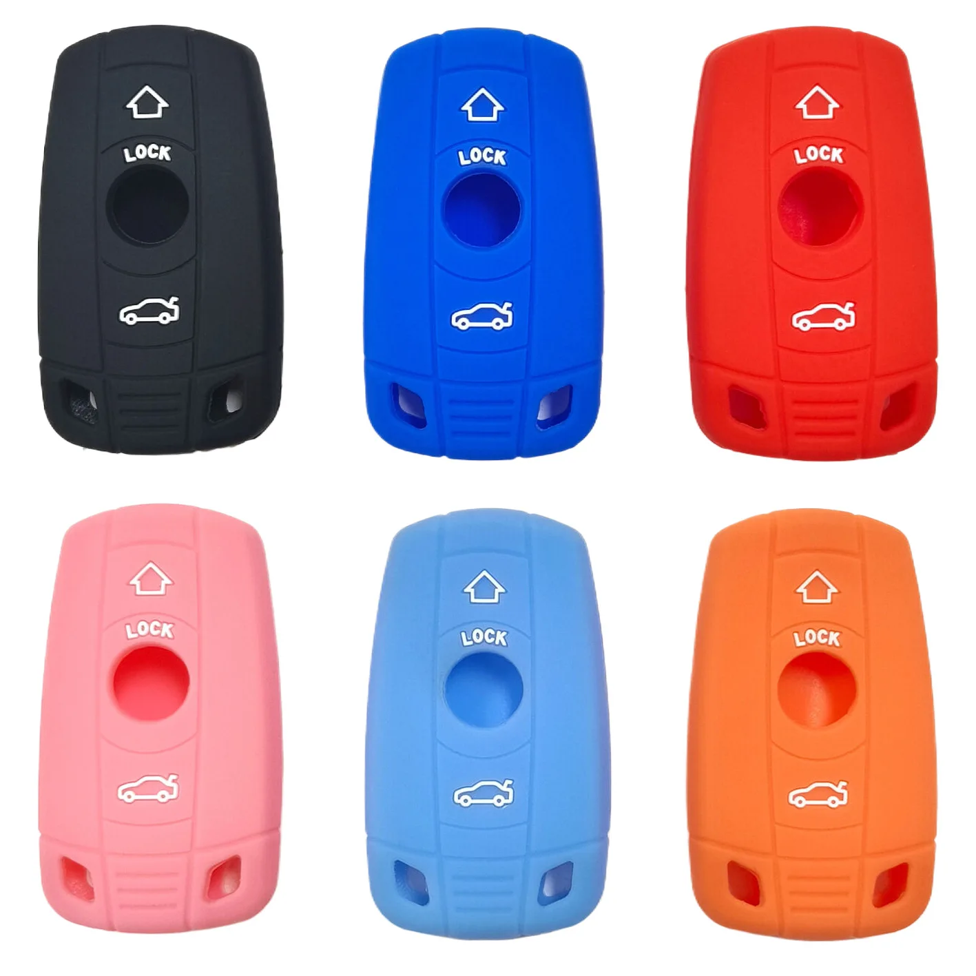 High-quality silicone shockproof key cover, suitable for old BMW X3 smart 2-button key cover, BMW 5 Series, X5, and Mini
High-quality silicone shockproof key cover, suitable for old BMW X3 smart 2-button key cover, BMW 5 Series, X5, and Mini