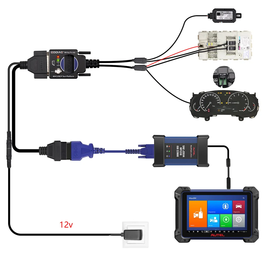 GODIAG for BDC2 Diagnostics Programming Key Synchronization for BMW BDC2/BCP Programming Test Platform
GODIAG for BDC2 Diagnostics Programming Key Synchronization for BMW BDC2/BCP Programming Test Platform