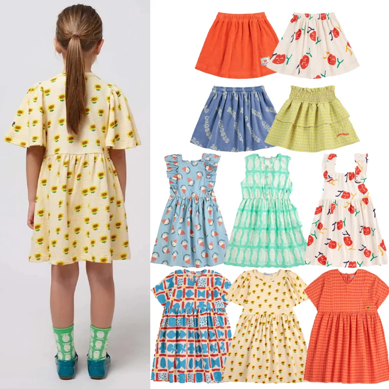 Children's Dress 2025 New Spring Summer Girl's Printed Dress Kids Yellow Checkered Skirt Baby Girl Full Printed Camisole Skirt
Children's Dress 2025 New Spring Summer Girl's Printed Dress Kids Yellow Checkered Skirt Baby Girl Full Printed Camisole Skirt