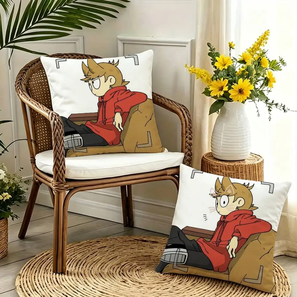 Anime Eddsworld Tord Double-sided print Pillow Case for Sofa Living Room Home office Decor Protective Cover
Anime Eddsworld Tord Double-sided print Pillow Case for Sofa Living Room Home office Decor Protective Cover