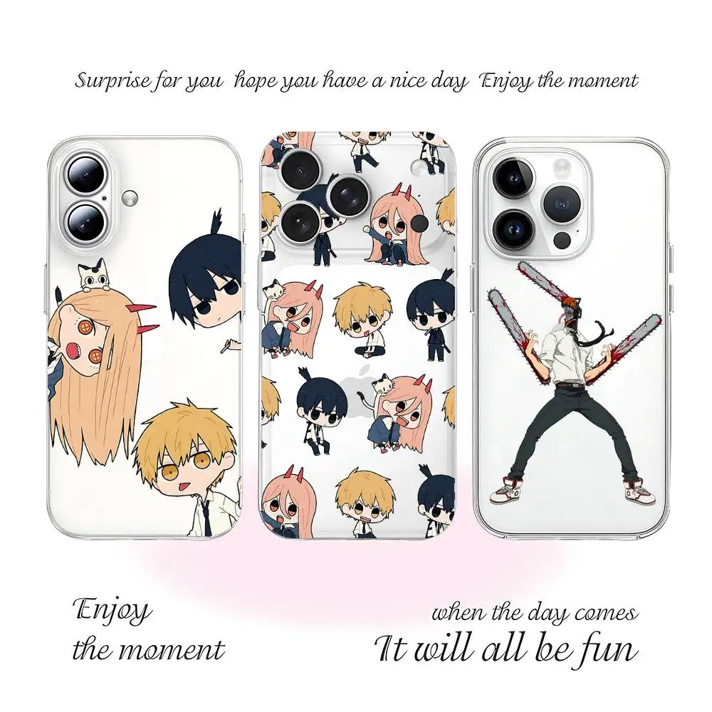 Cute Anmie A-Chainsaw Man Phone Case For Iphone 17 16 15 11 13 14 Pro Max 7 8 Plus X Xr Xs Max Se2020 12mini Transparent Cover
Cute Anmie A-Chainsaw Man Phone Case For Iphone 17 16 15 11 13 14 Pro Max 7 8 Plus X Xr Xs Max Se2020 12mini Transparent Cover