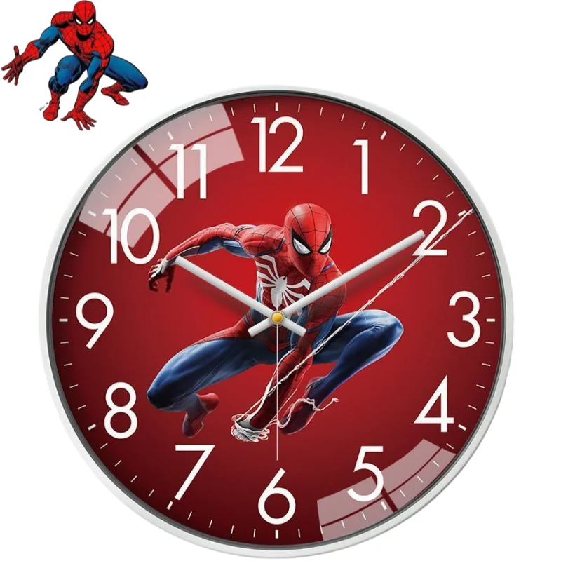 Мстители Marvel Человек-паук часы творческая личность крутой мультфильм спальня дом бесшумные художественные часы гостиная подвесные часы
Мстители Marvel Человек-паук часы творческая личность крутой мультфильм спальня дом бесшумные художественные часы гостиная подвесные часы