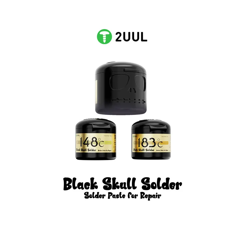 2UUL Solder Tin Paste 148℃ 183℃ PCB BGA CPU LED Melting Point Welding Flux Soldering Cream Motherboard Repair Tools
2UUL Solder Tin Paste 148℃ 183℃ PCB BGA CPU LED Melting Point Welding Flux Soldering Cream Motherboard Repair Tools