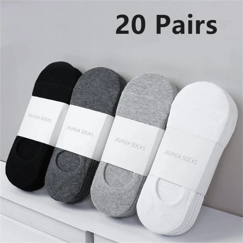 1/5/10/20 Pairs Summer Autumn Boat Socks For Men Women Non-slip Silicone Invisible Cotton Socks Male Ankle Sock Slippers
1/5/10/20 Pairs Summer Autumn Boat Socks For Men Women Non-slip Silicone Invisible Cotton Socks Male Ankle Sock Slippers