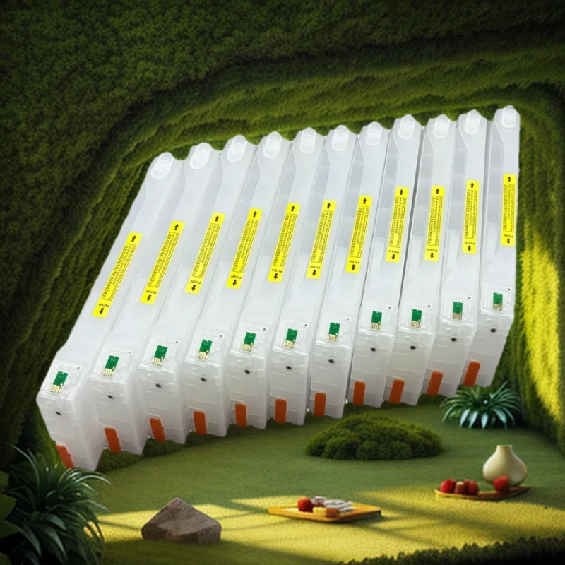 700 мл, 11 цветов для Epson Stylus Pro 7900 7910 9900 9910, сменный картридж T636 T6361-T6369 T636A T636B с с сбрасываемым чипом
700 мл, 11 цветов для Epson Stylus Pro 7900 7910 9900 9910, сменный картридж T636 T6361-T6369 T636A T636B с с сбрасываемым чипом