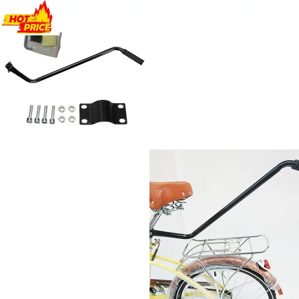 Nonslip Childrens Bicycles Training Handle with Secure Mounting System Black for Beginner Cyclists 
Nonslip Childrens Bicycles Training Handle with Secure Mounting System Black for Beginner Cyclists