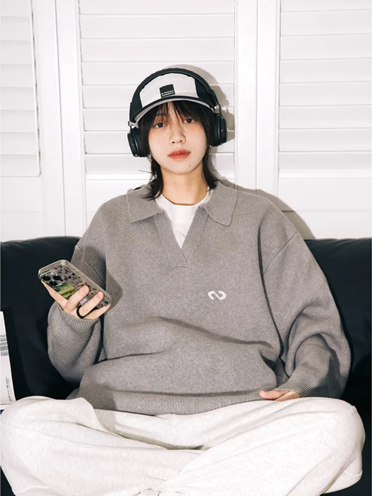 Loose Fit Men's Knitted Long Sve V-Ne Base Layer irt Casual American Sle Autumn Winter New Arrival Teenager Sweatirt
Loose Fit Men's Knitted Long Sve V-Ne Base Layer irt Casual American Sle Autumn Winter New Arrival Teenager Sweatirt