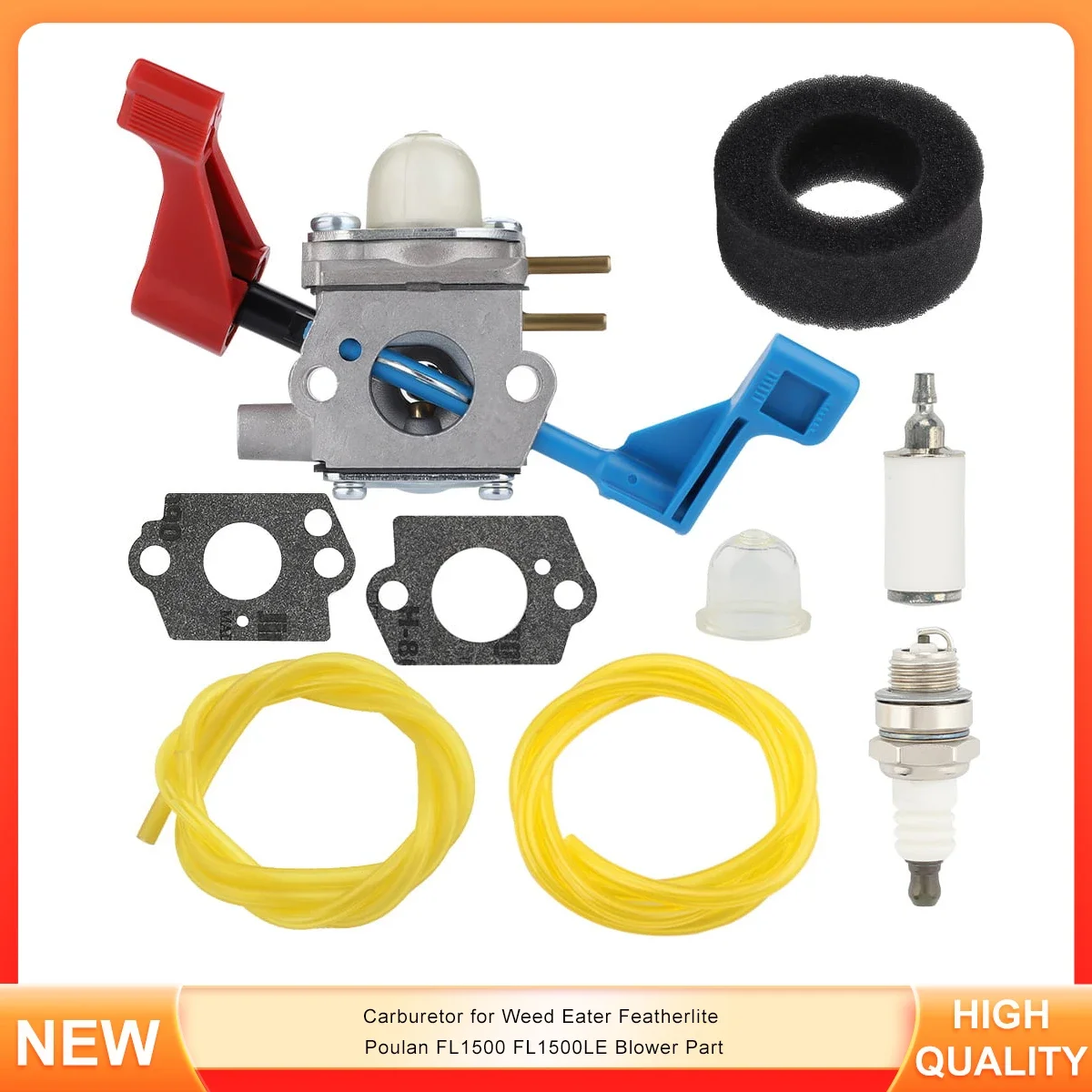 Carburetor for Weed Eater Featherlite Poulan FL1500 FL1500LE Blower Part
Carburetor for Weed Eater Featherlite Poulan FL1500 FL1500LE Blower Part