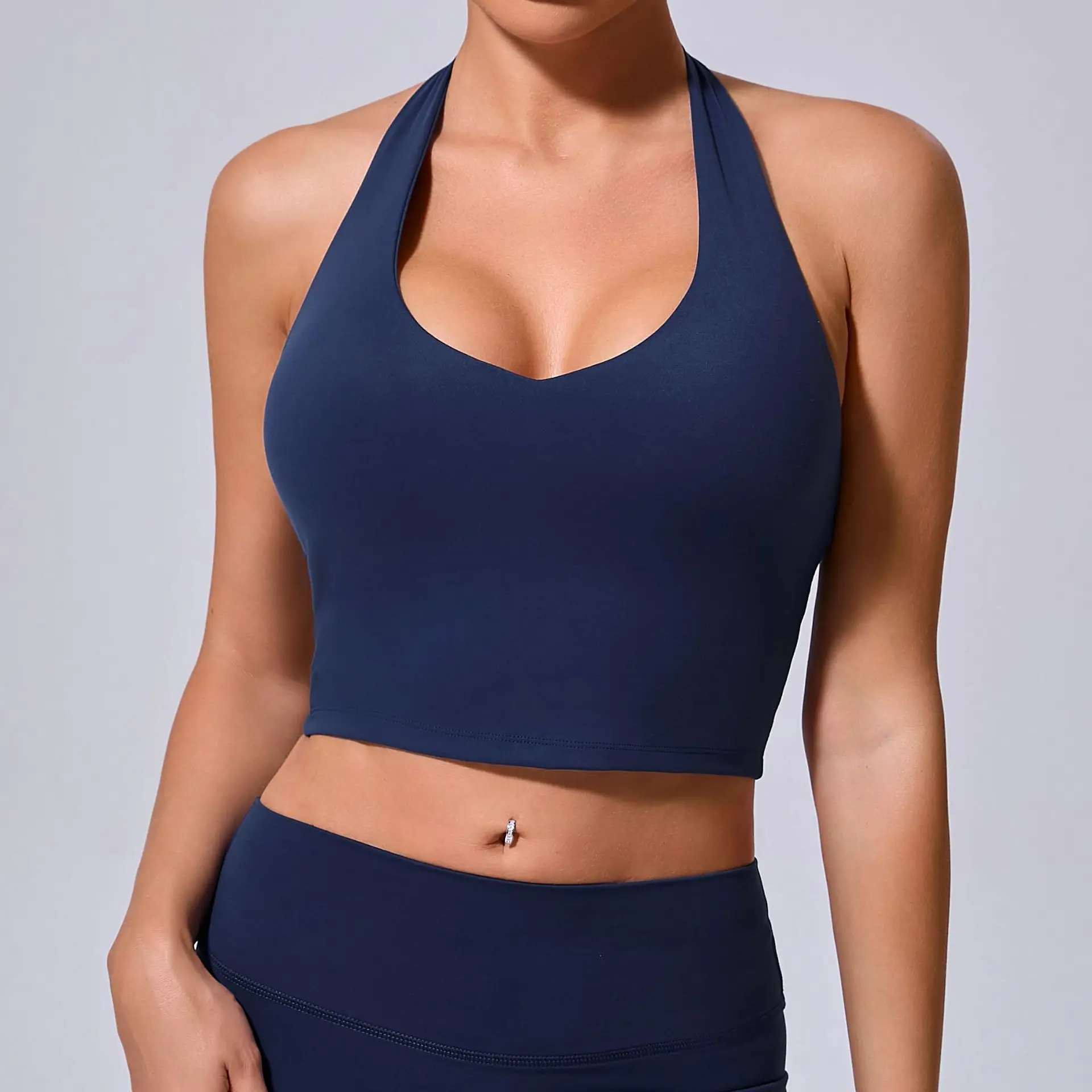 Hanging Neck Bra Women Sports Bra Top Push Up Fitness Seamless Yoga Bra Underwear Sport Tops Women Breathable Running Gym Vest
Hanging Neck Bra Women Sports Bra Top Push Up Fitness Seamless Yoga Bra Underwear Sport Tops Women Breathable Running Gym Vest