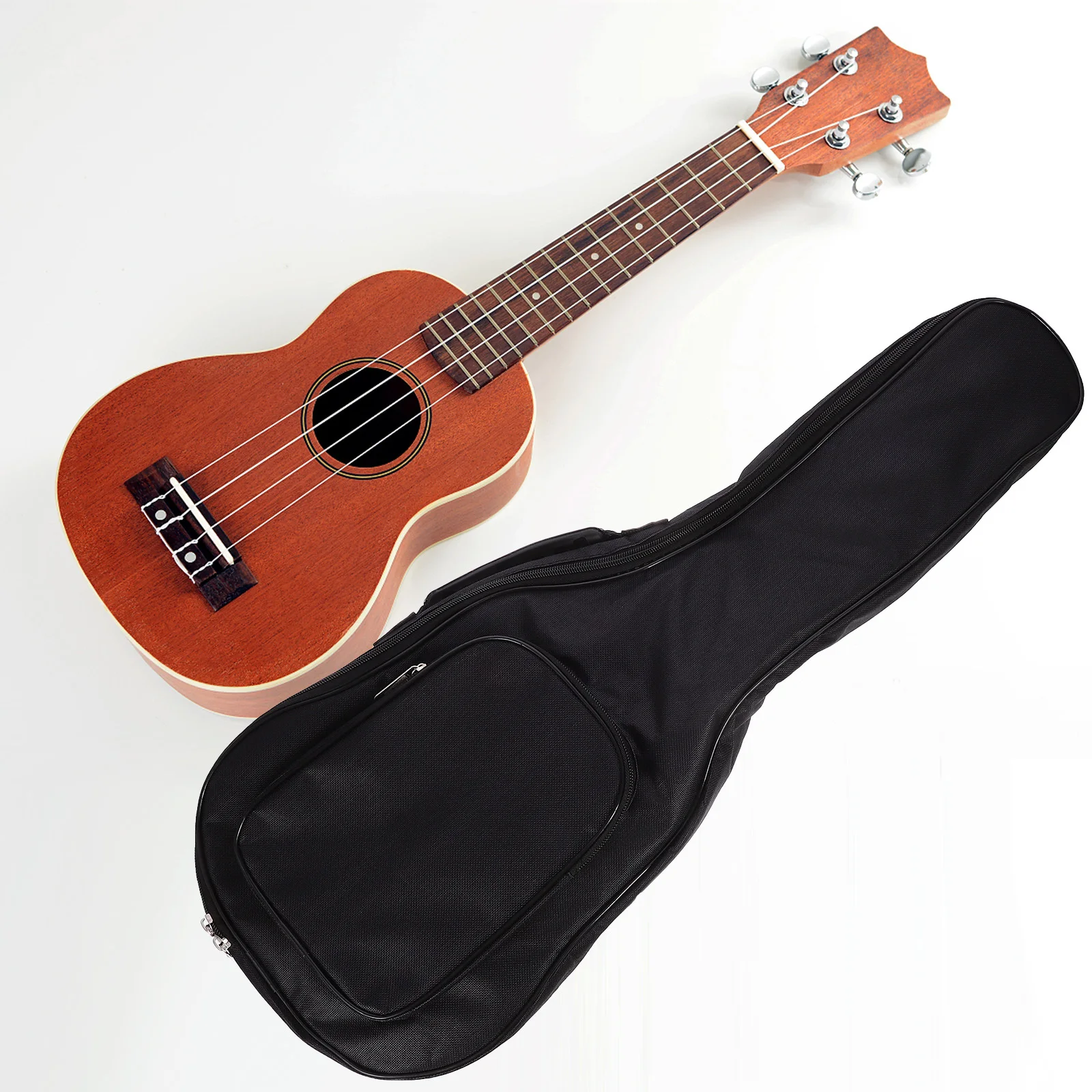 1pc Ukulele Bag Sponge Padded Thickened Double Shoulder Backpack For 23 26 Inch Travel Storage Gig Bag Instrument Accessory
1pc Ukulele Bag Sponge Padded Thickened Double Shoulder Backpack For 23 26 Inch Travel Storage Gig Bag Instrument Accessory