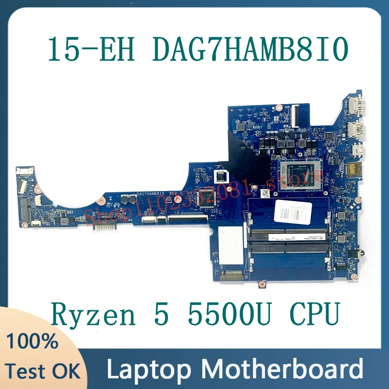 Высококачественная материнская плата для ноутбука HP Pavilion 15-EH 15Z-EH TPN-Q246 DAG7HAMB8I0 материнская плата с процессором Ryzen 5 5500U 100% протестирована ОК
Высококачественная материнская плата для ноутбука HP Pavilion 15-EH 15Z-EH TPN-Q246 DAG7HAMB8I0 материнская плата с процессором Ryzen 5 5500U 100% протестирована ОК