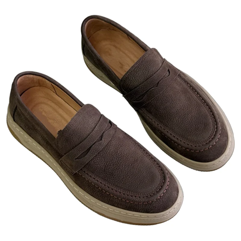 Withered British Style Casual Shoes Men's Moccasins Genuine Leather Comfortable Breathable Flat Loafers Shoes Men
Withered British Style Casual Shoes Men's Moccasins Genuine Leather Comfortable Breathable Flat Loafers Shoes Men