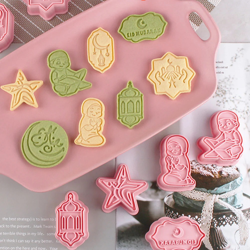 Eid Mubarak Cookie Mold Biscuit Pastry Tool PP Material Non Fading Suitable Home Kitchen Hotel Restaurant Bakery
Eid Mubarak Cookie Mold Biscuit Pastry Tool PP Material Non Fading Suitable Home Kitchen Hotel Restaurant Bakery