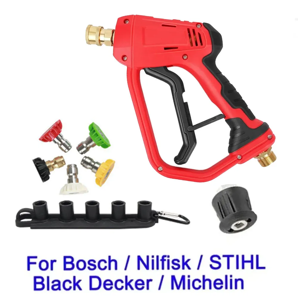 High Pressure Water Gun For Bosch AQT Aquatak AR Blue Car Washer With Quick Connect Nozzles
High Pressure Water Gun For Bosch AQT Aquatak AR Blue Car Washer With Quick Connect Nozzles