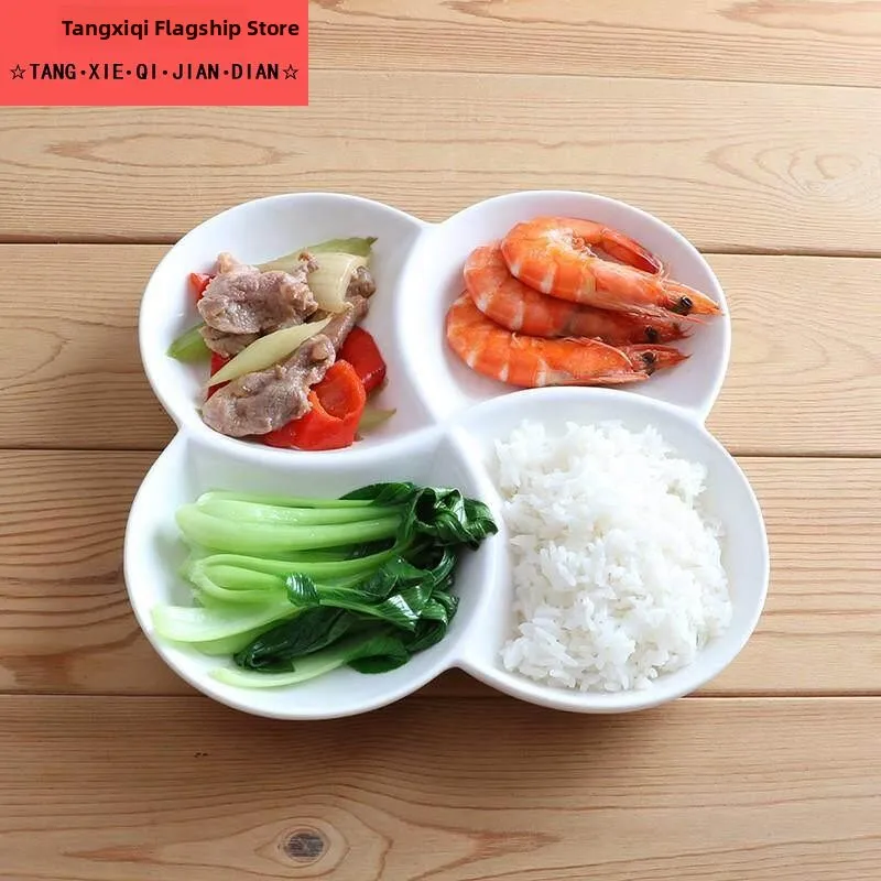New Pure White Bone China Ceramic Plate 10 Inch Four Grids Dining Plate Home Use Dishwasher Not Safe Food Grade Antimicrobial...
New Pure White Bone China Ceramic Plate 10 Inch Four Grids Dining Plate Home Use Dishwasher Not Safe Food Grade Antimicrobial...