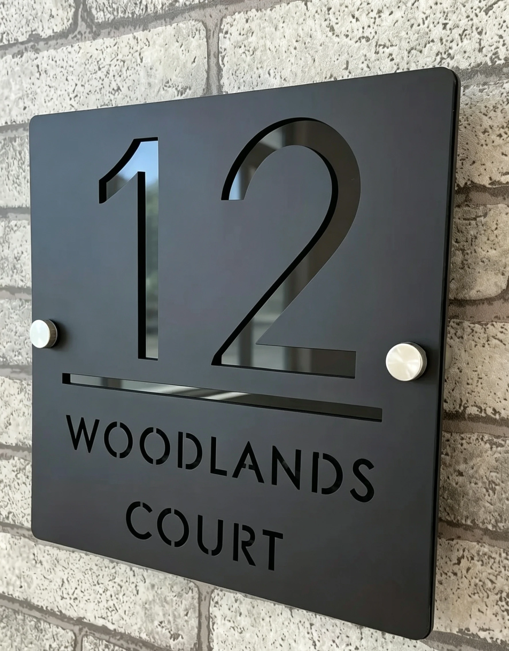 Custom door signs, 3D cut acrylic signs for streets, family nameplates, comes with nails
Custom door signs, 3D cut acrylic signs for streets, family nameplates, comes with nails