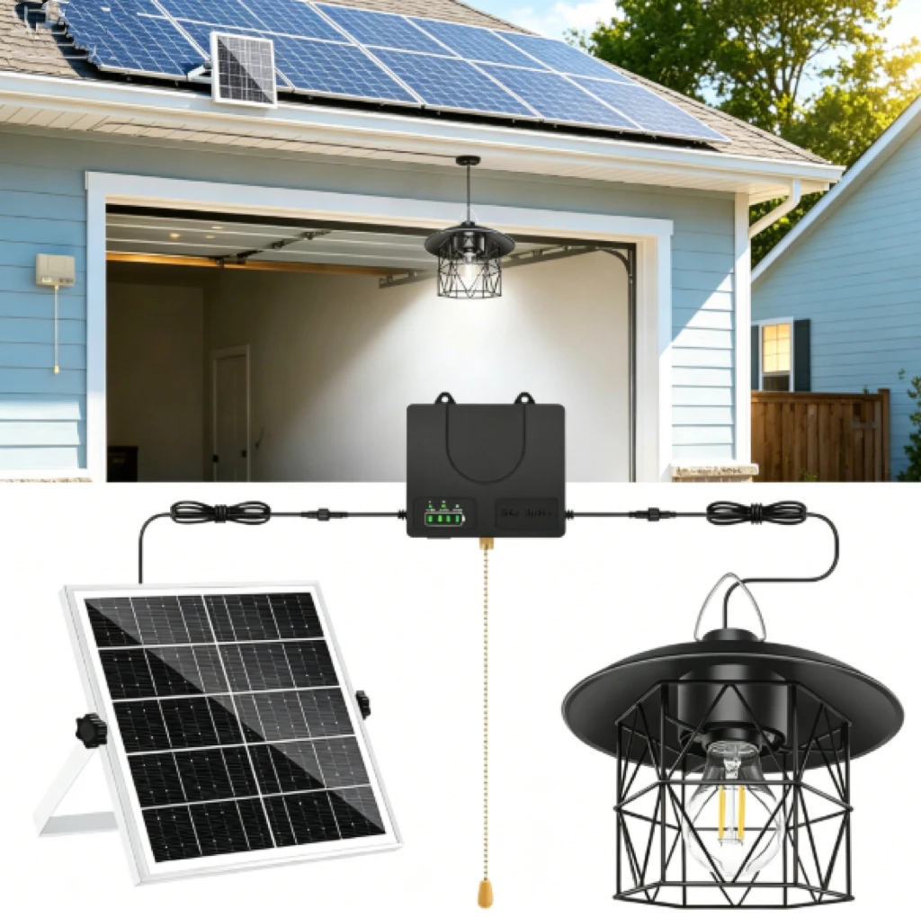 Retro Wrought Iron Solar Pendant Light IP65 Waterproof 3 Modes Pull Cord Solar Hanging Lamp Indoor Outdoor for Garden Shed Barn
Retro Wrought Iron Solar Pendant Light IP65 Waterproof 3 Modes Pull Cord Solar Hanging Lamp Indoor Outdoor for Garden Shed Barn