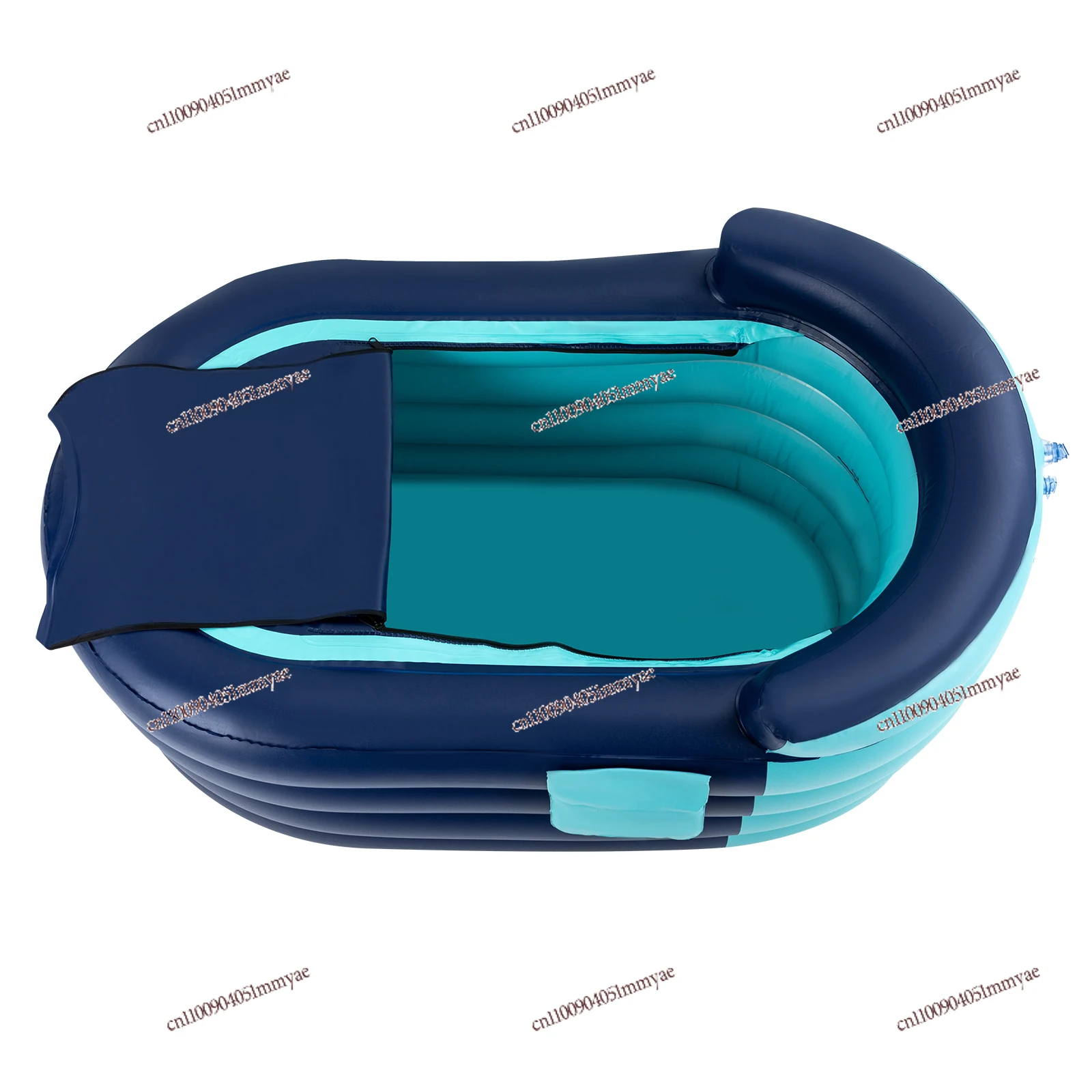 Blue Inflatable Adult Bathtub with Wireless Electric Air Pump(Pump Power 30W) and Zipper Cover, for Hot Water Bath & Ice Bath
Blue Inflatable Adult Bathtub with Wireless Electric Air Pump(Pump Power 30W) and Zipper Cover, for Hot Water Bath & Ice Bath