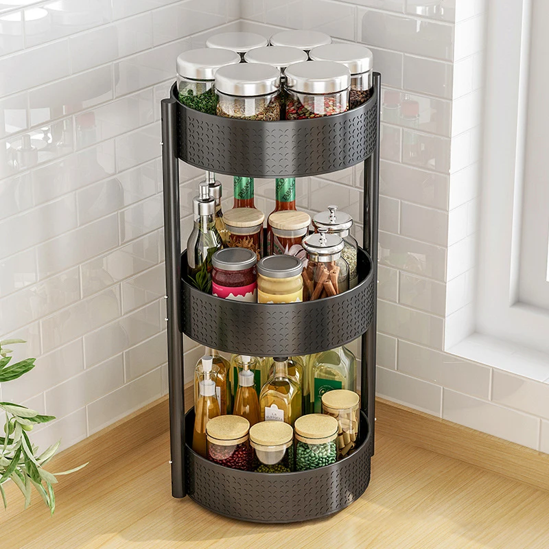 Rotating Condiment Rack Kitchen Countertop Multi-layer Storage Rack Multi-functional 360 Degree Rotating Condiment Rack Holders
Rotating Condiment Rack Kitchen Countertop Multi-layer Storage Rack Multi-functional 360 Degree Rotating Condiment Rack Holders