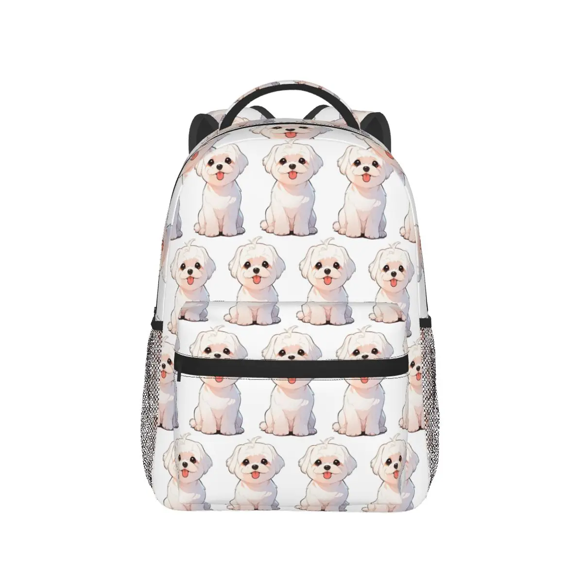 Cartoon Style Cute Maltese Dog Backpack Hot Sale Daypack Large Capacity Kids BookBag School Bag Shoulder Bags for Men Women
Cartoon Style Cute Maltese Dog Backpack Hot Sale Daypack Large Capacity Kids BookBag School Bag Shoulder Bags for Men Women