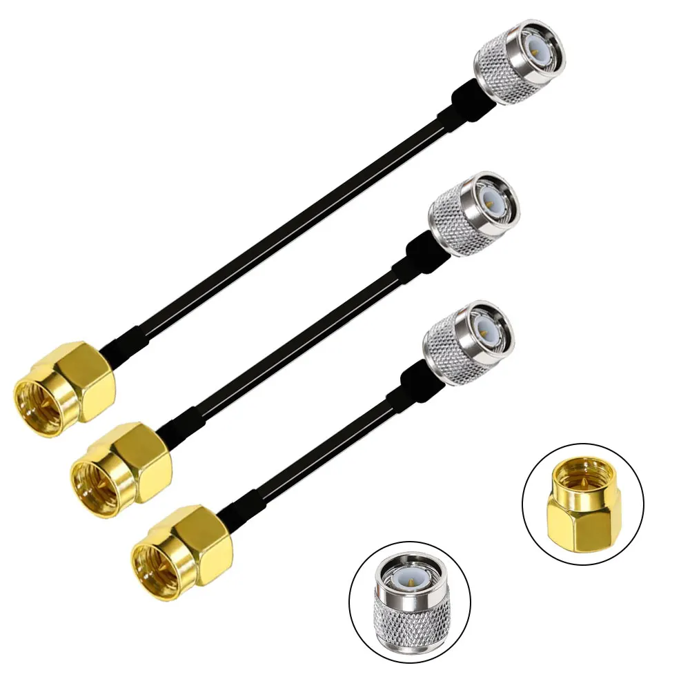 SMA to TNC cable RG58 SMA male plug to TNC male low loss extension cable TNC to SMA RF coaxial cable adapter cable 50 ohm wirele
SMA to TNC cable RG58 SMA male plug to TNC male low loss extension cable TNC to SMA RF coaxial cable adapter cable 50 ohm wirele