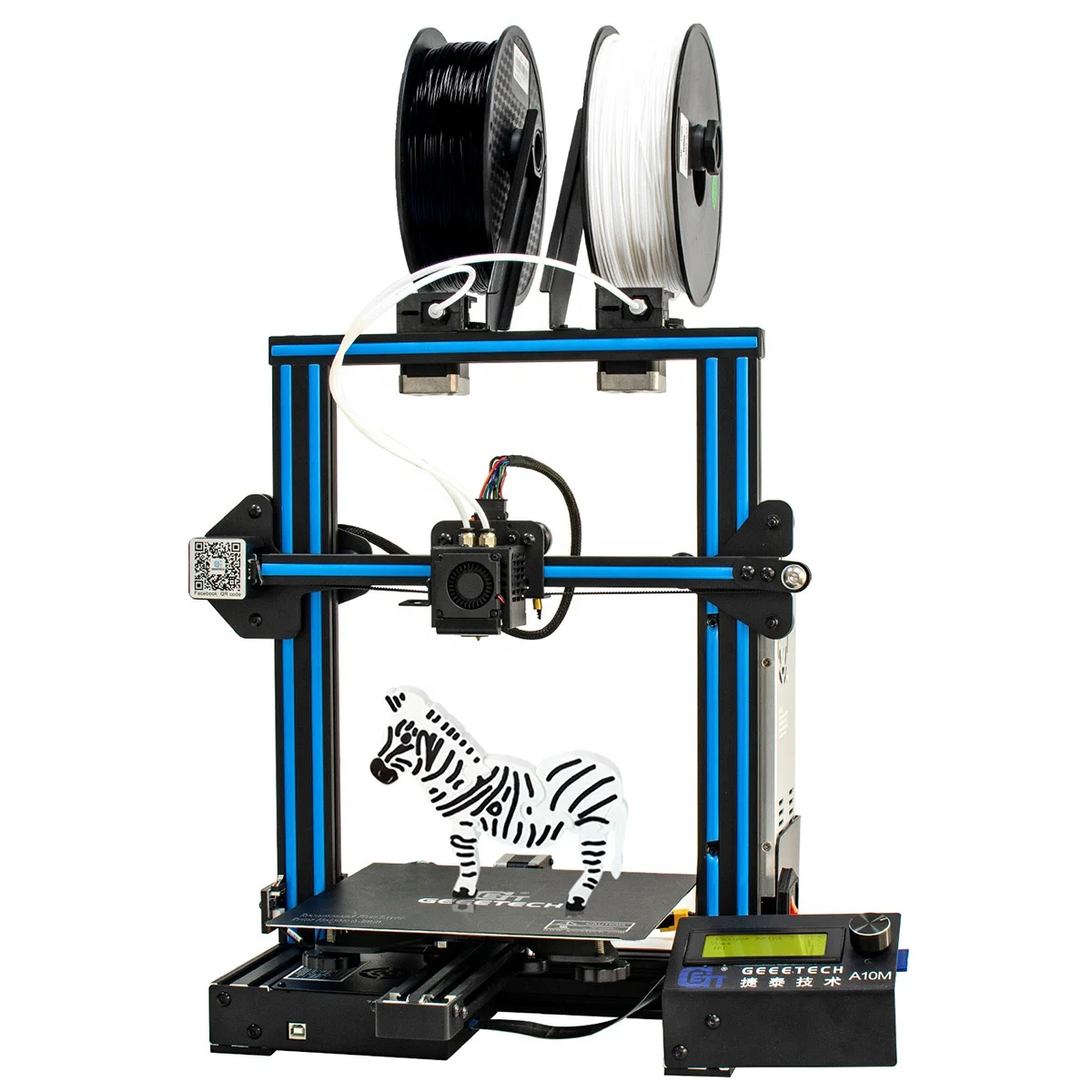 Geeetech Brand A10M Impresora 3d multi color Mixing Extruder dual extruder 3D printers machines prusa 3D Printer
Geeetech Brand A10M Impresora 3d multi color Mixing Extruder dual extruder 3D printers machines prusa 3D Printer