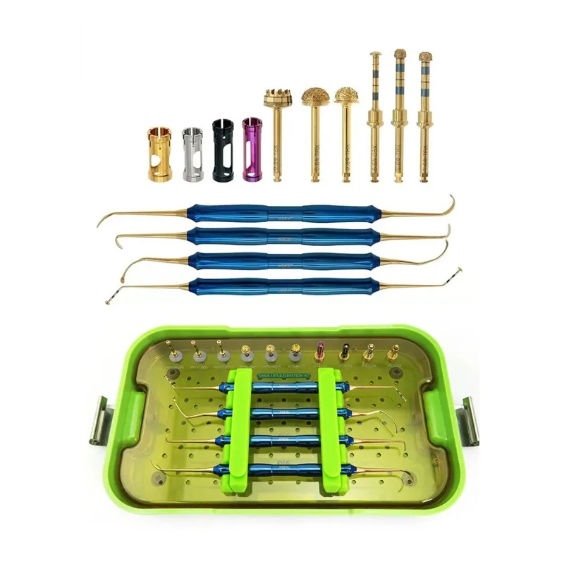 Набор инструментов Dentium DASK для элевации дентальных имплантатов, усовершенствованный набор для синус-лифтинга DASK, хирургический инструмент
Набор инструментов Dentium DASK для элевации дентальных имплантатов, усовершенствованный набор для синус-лифтинга DASK, хирургический инструмент