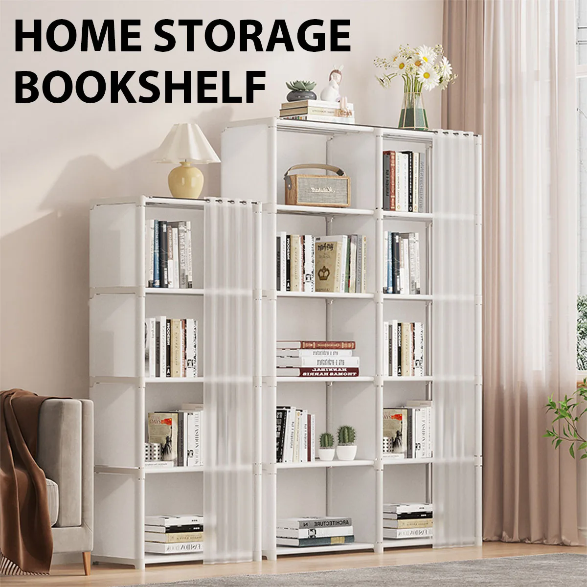 5-Layer Single/6-Layer Double Row Storage Rack with Curtain Dustproof Organizer for Quilts Clothing Blankets Books and Shoes
5-Layer Single/6-Layer Double Row Storage Rack with Curtain Dustproof Organizer for Quilts Clothing Blankets Books and Shoes