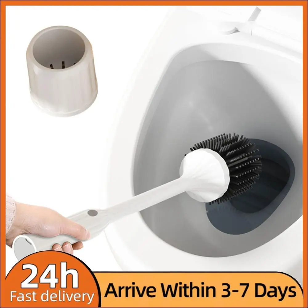 Electric Toilet Cleaner with Long Non-Slip Handle Toilet Brush and Holder Set Silicone Toilet Brush Bathroom Accessories Sets
Electric Toilet Cleaner with Long Non-Slip Handle Toilet Brush and Holder Set Silicone Toilet Brush Bathroom Accessories Sets