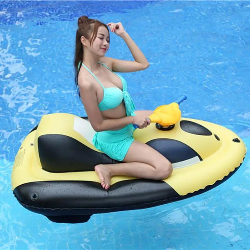 New Inflatable Water Motorboat with Electric Thruster Children's Water Inflatable Boat Toy Floating Row
New Inflatable Water Motorboat with Electric Thruster Children's Water Inflatable Boat Toy Floating Row