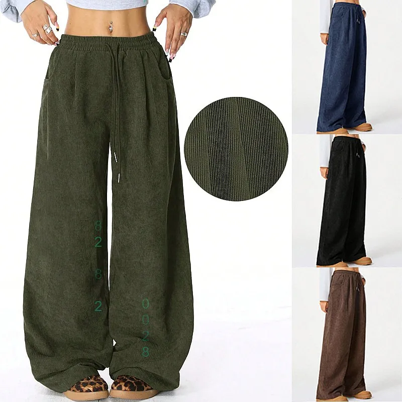 Loose Wide Leg Pants High Waist Casual Drawstring Trousers Spring Summer Flowy Lounge Pants
Loose Wide Leg Pants High Waist Casual Drawstring Trousers Spring Summer Flowy Lounge Pants