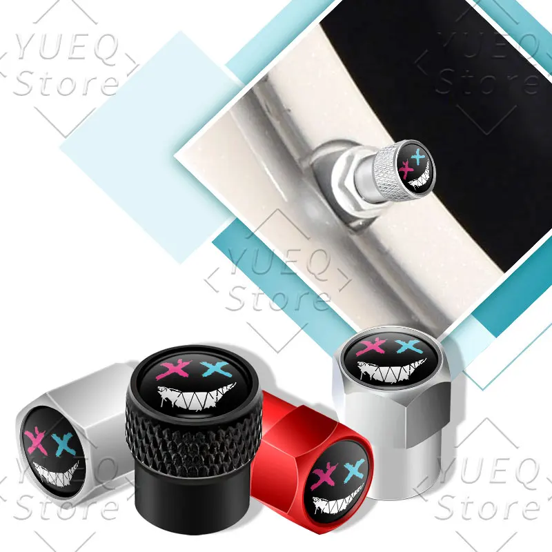 4Pcs/Set XX Smiling Face Logo Pattern Car Wheel Tire Valve Cap For All Cars Are Universal Tyre Air Rim Stem Cover Auto Parts
4Pcs/Set XX Smiling Face Logo Pattern Car Wheel Tire Valve Cap For All Cars Are Universal Tyre Air Rim Stem Cover Auto Parts