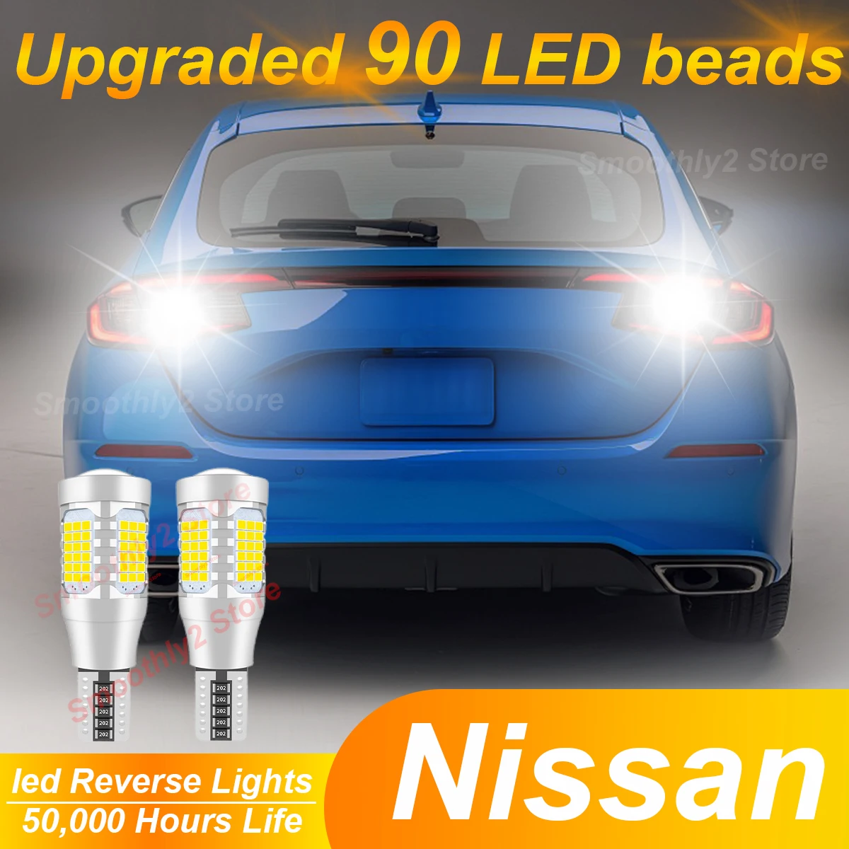 2pcs T15 Car LED Reverse Lights Blub 6000K White CANBUS No Error For Nissan GT-R Leaf Quest Sentra led lights Cars Accessories
2pcs T15 Car LED Reverse Lights Blub 6000K White CANBUS No Error For Nissan GT-R Leaf Quest Sentra led lights Cars Accessories