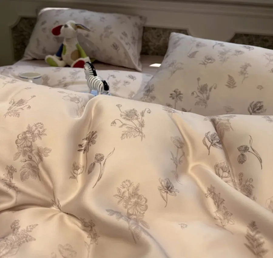 Romantic pastoral french flower bedding set,full queen king nordic rustic floral home textile flat sheet pillow case quilt cover
Romantic pastoral french flower bedding set,full queen king nordic rustic floral home textile flat sheet pillow case quilt cover