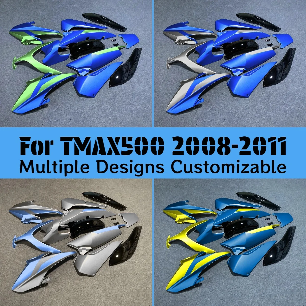 Комплект обтекателей для мотоциклов TMAX 500 2008 2009 2010 2011, обтекатели для инъекций мотоцикла в комплекте для YAMAHA TMAX 500 08 09 10 11
Комплект обтекателей для мотоциклов TMAX 500 2008 2009 2010 2011, обтекатели для инъекций мотоцикла в комплекте для YAMAHA TMAX 500 08 09 10 11