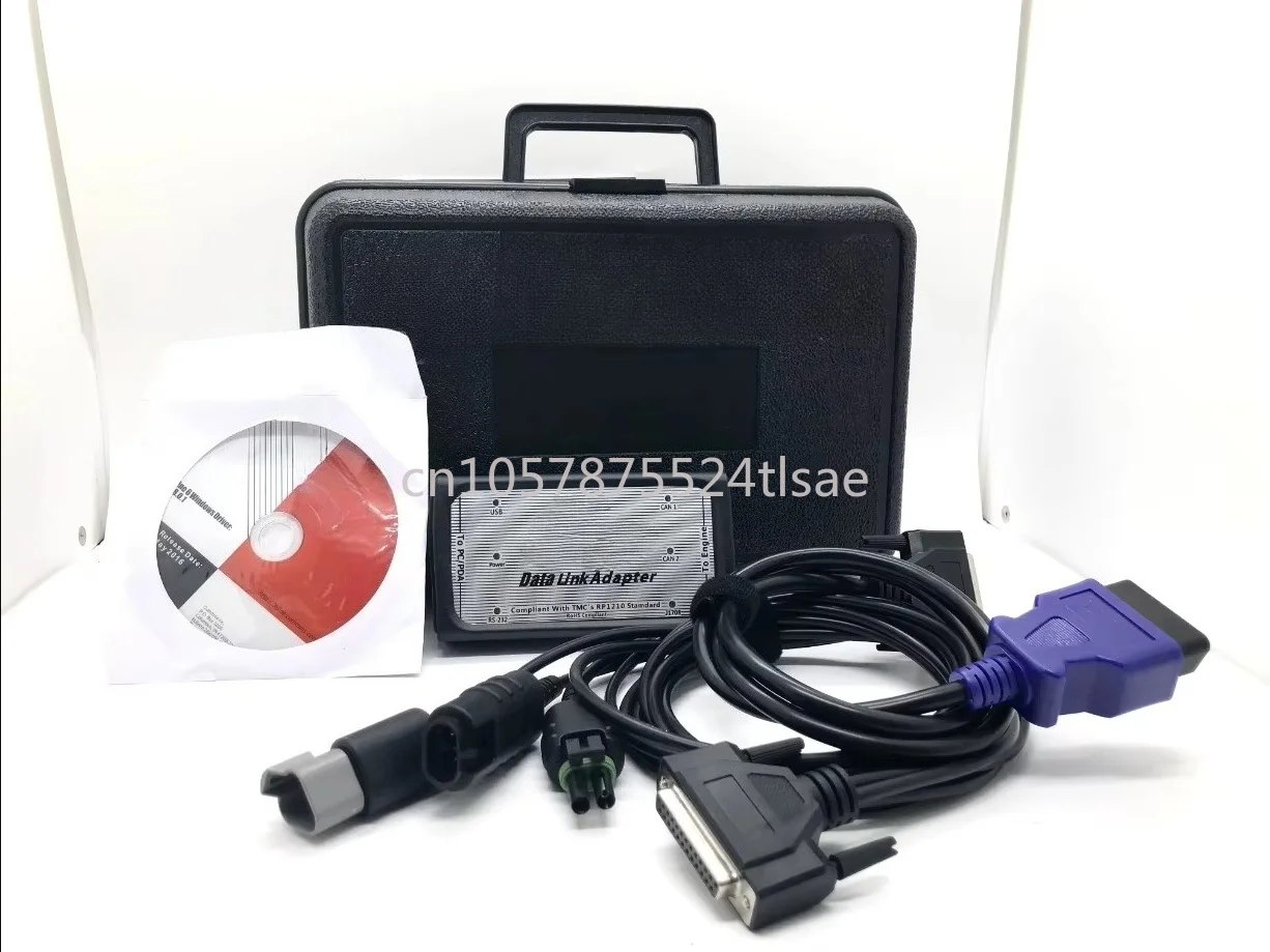 Professional Grade INLINE6 Diagnostic Tool Data Link Adapter for Diesel Engine Parts, Excavator Parts, Trucks, Marine Generators
Professional Grade INLINE6 Diagnostic Tool Data Link Adapter for Diesel Engine Parts, Excavator Parts, Trucks, Marine Generators