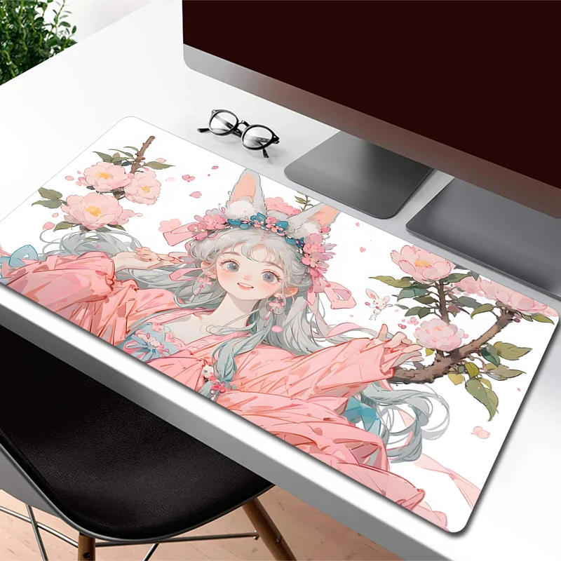 Kawaii Anime Mouse Mat Gaming Keyboard Mouse Pad Cute Girl Large Gaming Mousepad Cartoon Desk Mat Gamer Non-Slip Keyboard Mats
Kawaii Anime Mouse Mat Gaming Keyboard Mouse Pad Cute Girl Large Gaming Mousepad Cartoon Desk Mat Gamer Non-Slip Keyboard Mats