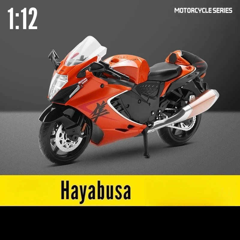 1:12 Hayabusa Motorcycle Racing Car Simulation Alloy Model Finished Toy Hobby Collection Gift Ornaments
1:12 Hayabusa Motorcycle Racing Car Simulation Alloy Model Finished Toy Hobby Collection Gift Ornaments
