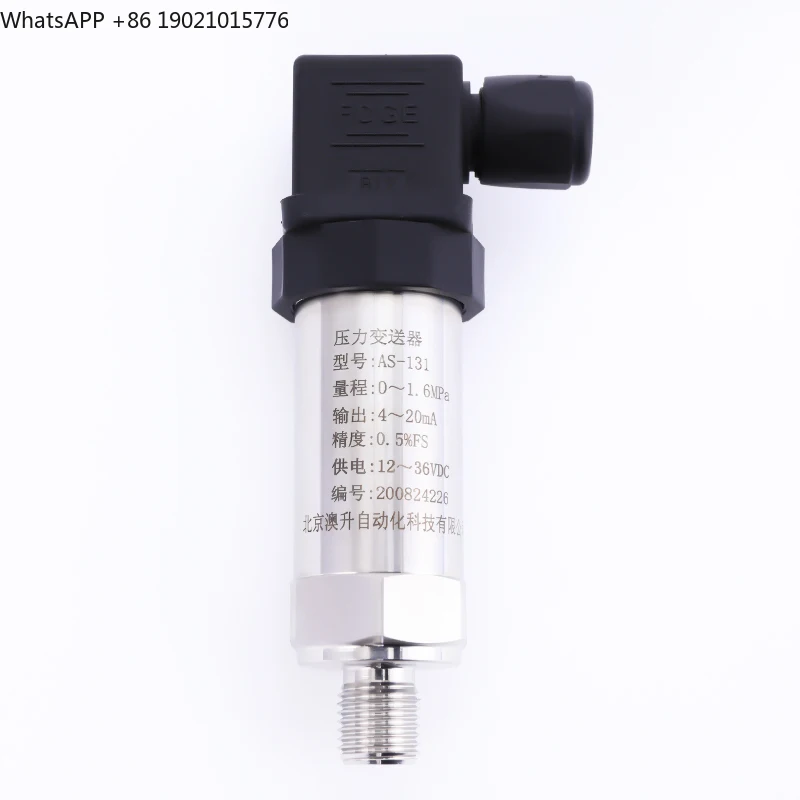 Piezoresistive G1/4 4-20mA Hydraulic Liquid RS485 Gauge Pressure Transducer Transmitter
Piezoresistive G1/4 4-20mA Hydraulic Liquid RS485 Gauge Pressure Transducer Transmitter