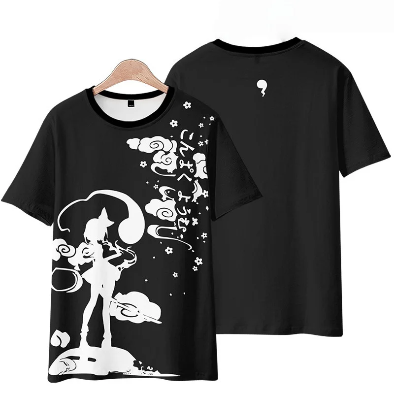 Anime Oriental Project Collaboration Peripheral Quick Drying Breathable and Comfortable Parent-child Short Sleeved T-shirt
Anime Oriental Project Collaboration Peripheral Quick Drying Breathable and Comfortable Parent-child Short Sleeved T-shirt