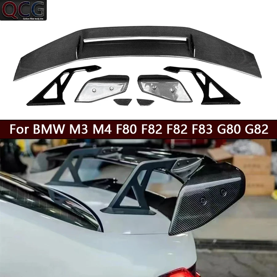 For BMW M3 M4 F80 F82 F82 F83 G80 G82 Carbon Fiber Tail fins Rear Trunk Spoiler Guide Wing Rear Wing Car Accessories Body Kit
For BMW M3 M4 F80 F82 F82 F83 G80 G82 Carbon Fiber Tail fins Rear Trunk Spoiler Guide Wing Rear Wing Car Accessories Body Kit