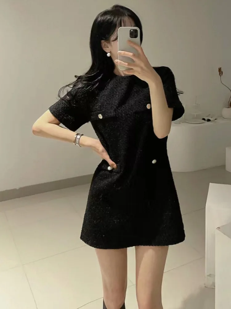 Шикарный летний ор Све Little Bla Dr Женский свободный уютный шерстяной дизайн Sense Four kets Casual Busin Dr 
Шикарный летний ор Све Little Bla Dr Женский свободный уютный шерстяной дизайн Sense Four kets Casual Busin Dr