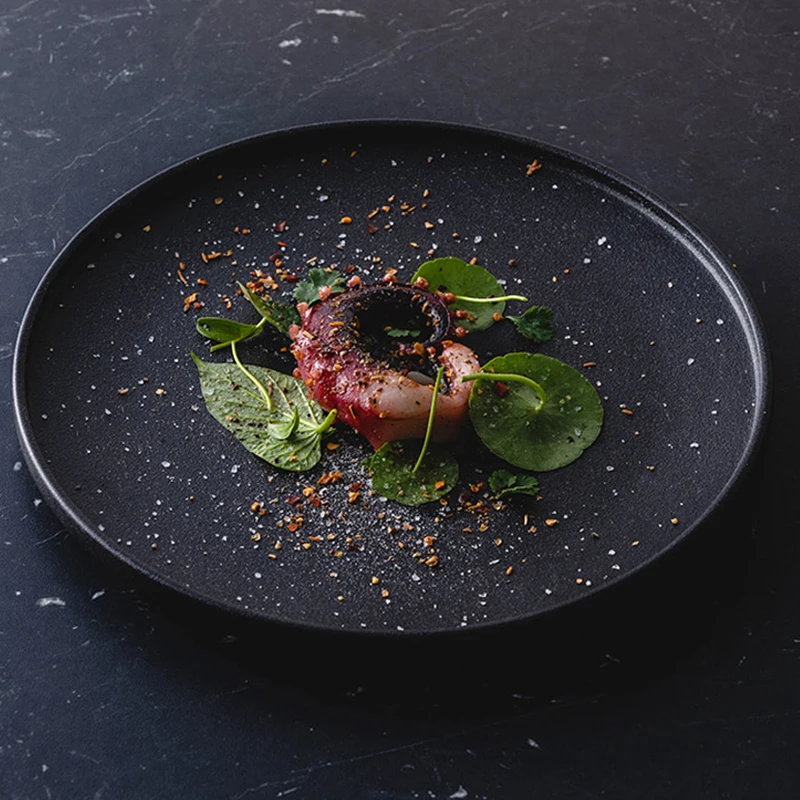 Nordic Ceramic Plate Set Kitchen Dinner Luxury Dessert Plate Sets Cutlery Black Pratos De Jantar Full Table Service Tableware
Nordic Ceramic Plate Set Kitchen Dinner Luxury Dessert Plate Sets Cutlery Black Pratos De Jantar Full Table Service Tableware